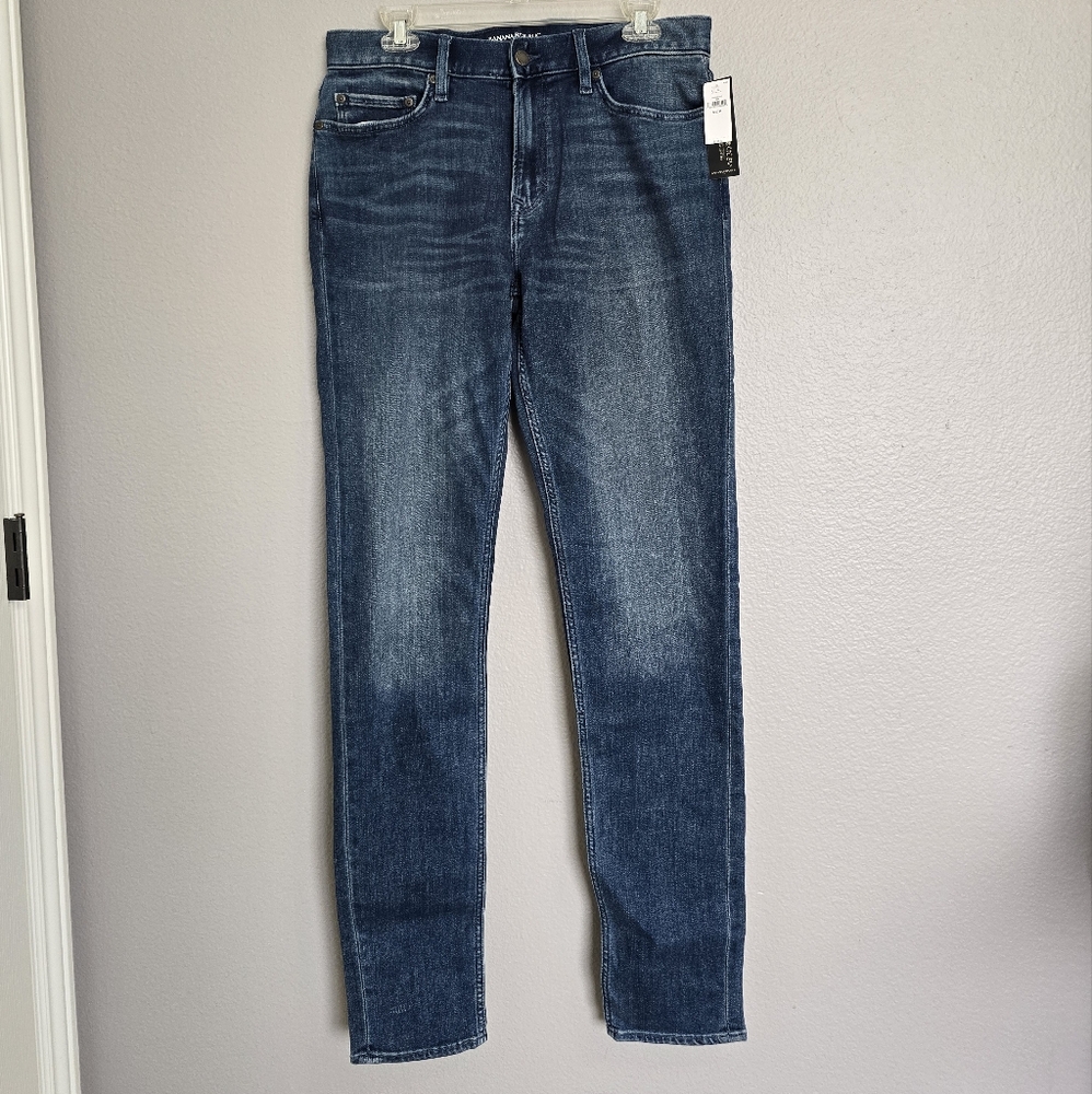 Banana Republic  Travel  Slim Fit Men's Blue Jeans/ 32 X 36
